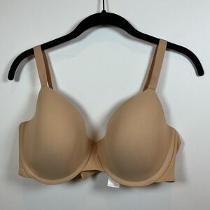 Knix Longevity Bra 38D Nude Smooth Full Coverage Underwire Everyday Comfort